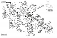 Bosch 0 603 296 042 PHO 25-86 Portable Planer PHO25-86 Spare Parts